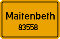 83558 Maitenbeth