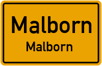 Waldstraße in MalbornMalborn