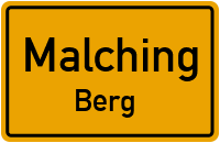 Straßen in Malching Berg
