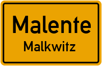 Bergstraße in MalenteMalkwitz