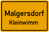 Straßenverzeichnis Malgersdorf Kleinwimm