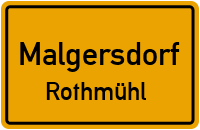 Rothmühl in MalgersdorfRothmühl
