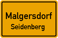 Straßen in Malgersdorf Seidenberg