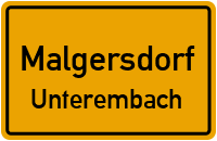 Straßen in Malgersdorf Unterembach