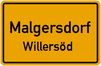 Straßen in Malgersdorf Willersöd