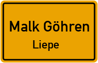 Gritteler Straße in Malk GöhrenLiepe