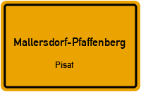 Straßenverzeichnis Mallersdorf-Pfaffenberg Pisat