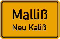 Schulstraße in MallißNeu Kaliß