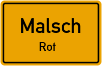Gutenbergstraße in MalschRot