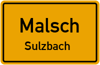 Wiesenstraße in MalschSulzbach