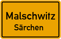 Dorfstraße in MalschwitzSärchen