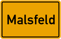 City Sign Malsfeld