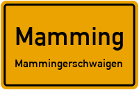 Drosselweg in MammingMammingerschwaigen