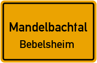 Brunnenstraße in MandelbachtalBebelsheim