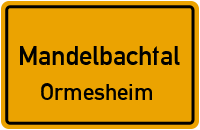 Raiffeisenstraße in MandelbachtalOrmesheim