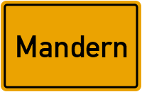 Bergstraße in Mandern