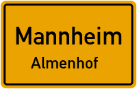 Straßenverzeichnis Mannheim Almenhof