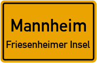 Straßenverzeichnis Mannheim Friesenheimer Insel
