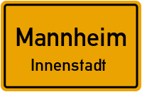 Straßenverzeichnis Mannheim Innenstadt