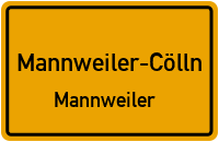 Bornstraße in Mannweiler-CöllnMannweiler