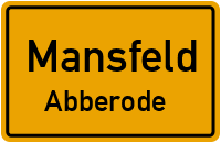 Hauptstraße Abberode in MansfeldAbberode