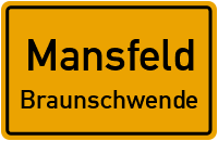 Gasse in MansfeldBraunschwende