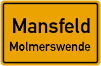 Hauptstraße Molmerswende in MansfeldMolmerswende