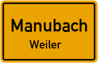 Straßen in Manubach Weiler