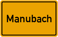 City Sign Manubach
