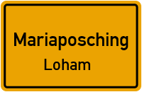 Sandweg in MariaposchingLoham
