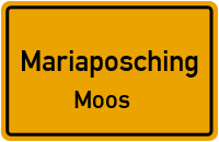 Mühlenweg in MariaposchingMoos