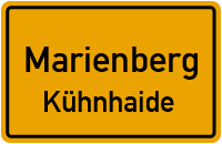 Görkauer Straße in MarienbergKühnhaide