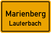 Straßen in Marienberg Lauterbach