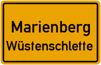 Silberallee in MarienbergWüstenschlette