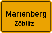 Lindenstraße in MarienbergZöblitz