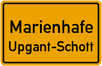 Kirchstraße in MarienhafeUpgant-Schott