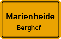 Straßenverzeichnis Marienheide Berghof