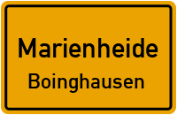 Straßenverzeichnis Marienheide Boinghausen