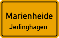 Dorfstraße in MarienheideJedinghagen