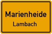Straßenverzeichnis Marienheide Lambach