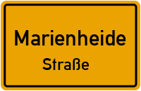 Straße in MarienheideStraße