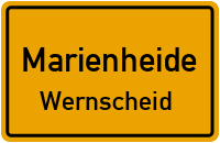 Straßenverzeichnis Marienheide Wernscheid