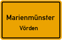 Bergstraße in MarienmünsterVörden