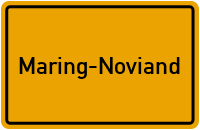 Wo liegt Maring-Noviand?