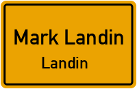 Bahnhofstraße in Mark LandinLandin