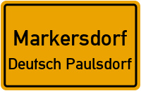 Seehäuser in MarkersdorfDeutsch Paulsdorf