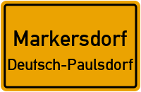 Waldhausstraße in MarkersdorfDeutsch-Paulsdorf