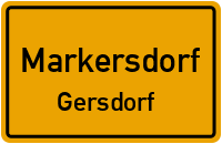 Feldstraße in MarkersdorfGersdorf