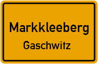 Straße des Aufbaus in MarkkleebergGaschwitz