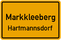 Koburger Straße in MarkkleebergHartmannsdorf